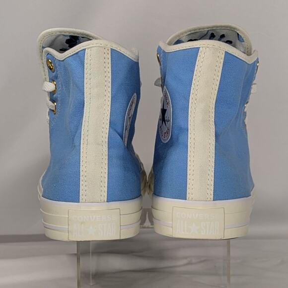 Converse UNT1TL3D Hi Top Canvas Hi Royal Blue White / Floral Print Men Size 11.5 - Picture 7 of 9
